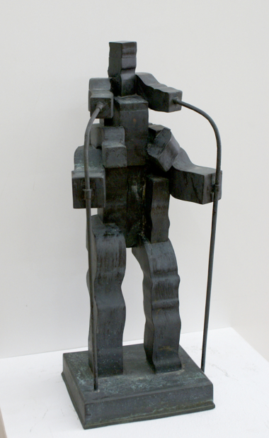 HUKE PAK V - 2001,
Bronze, Exemplar: 2/100,
Höhe: 54 cm Reiter Erwin