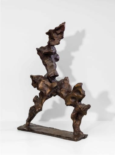 ANDREAS URTEIL, FIGUR, BEWEGT AUSSCHREITEND (LÄUFER) - 1960, Bronze, Exemplar: 5/7, H 50,5 B 37 T 17,5 cm, WVZ 68 URTEIL ANDREAS