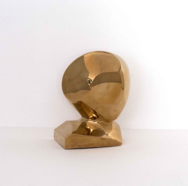 KOPF - 2022, Bronze poliert, Exemplar: E.A., Höhe ca. 21cm Constantin Christoph