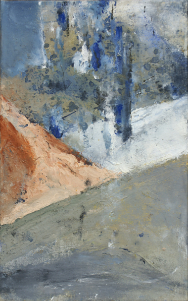 OHNE TITEL - 2011, Öl auf Leinwand, 70 x 45 cm Göbel Heinz