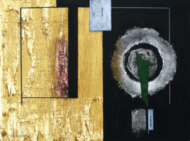 ANFANG ÄLTERER TAGE - 2014, Mischtechnik auf Papier, ca. 29 x 39 cm Fischlhammer Hubert