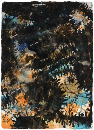 OHNE TITEL - 1997, Aquarell und Tusche auf Papier, 76 x 55 cm Damisch Gunter