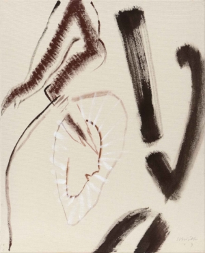 ERLEUCHTUNG - 2009, Acryl auf Molino, 80 x 65 cm Skrička Ernst