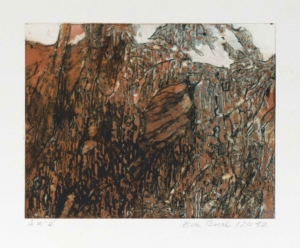 EVA BOSCH, OHNE TITEL - 2012, Farbradierung, ca. 19,5 x 25 cm (28,5 x 39 cm) Bosch Eva