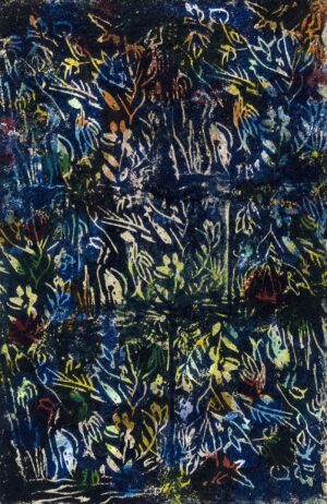 OHNE TITEL - 2016, Holzschnitt auf Nepalpapier, ca. 75 x 49 cm Mayrhofer Christa