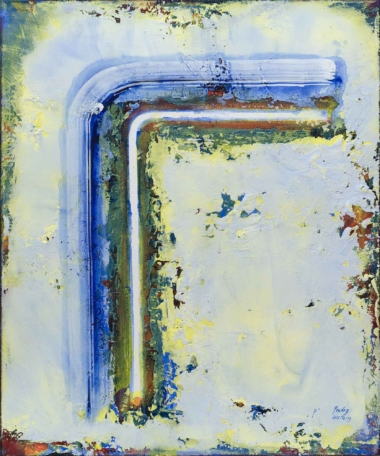 P - 2017-18-19, Acryl auf Leinwand, 120 x 100 cm Prelog Drago