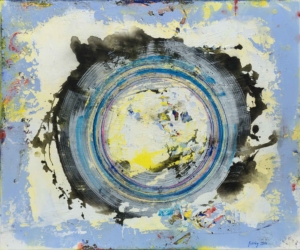 KOMISCH KOSMISCH - 2016, Acryl auf Leinwand, 100 x 120 cm Prelog Drago