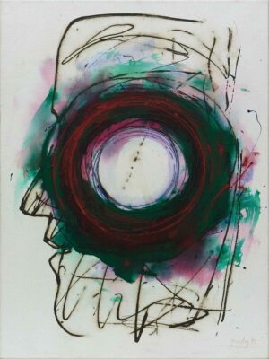 NATOD 3 - 1999, Acryl auf Leinwand, 100 x 75 cm Prelog Drago