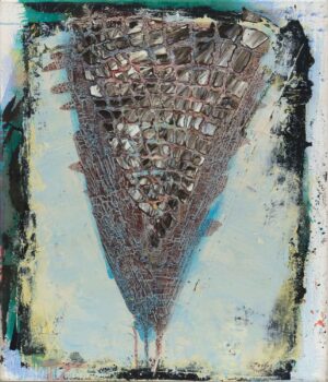 SMILJAS ENTSCHEIDUNG - 2003-04, Acryl auf Leinwand, 70 x 60 cm Prelog Drago