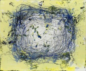 STEPHANIEUMGANG - 2014, Acryl auf Leinwand, 100 x 120 cm Prelog Drago