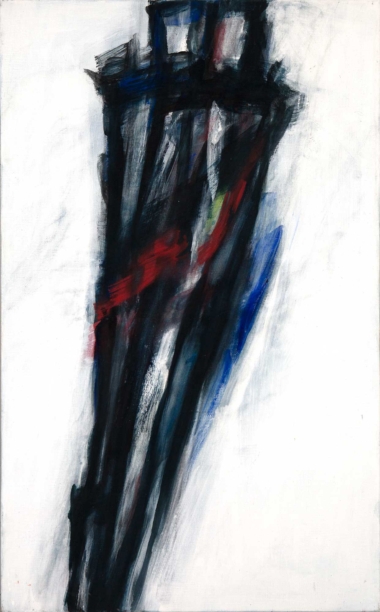 ALTER EGO - 2004, Öl auf Leinwand, 140 x 86 cm Bischof Peter