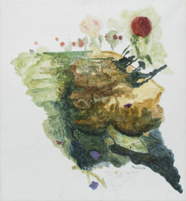 OHNE TITEL - 1996, Eitempera auf Leinwand, 65 x 60 cm, MW1215 Weiler Max