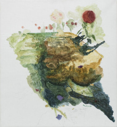 OHNE TITEL - 1996, Eitempera auf Leinwand, 65 x 60 cm, MW1215 Weiler Max