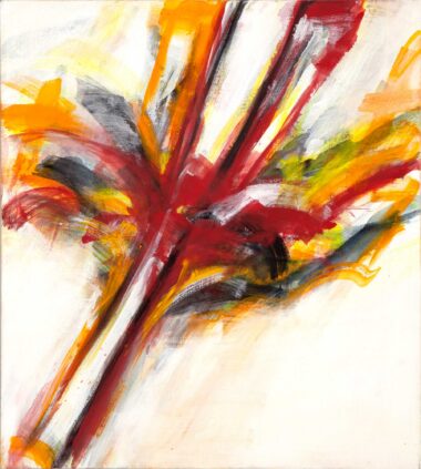 OHNE TITEL - 2004, Öl auf Leinwand, 85 x 75 cm Bischof Peter