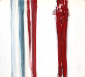 OHNE TITEL - 2011, Öl auf Leinwand, 100 x 110 cm Bischof Peter