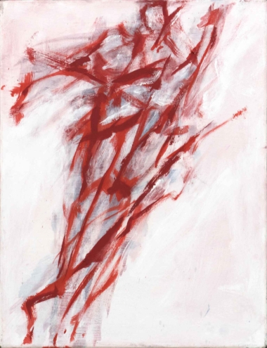 OHNE TITEL - 2019, Öl auf Leinwand, 62,5 x 48,5 cm Bischof Peter