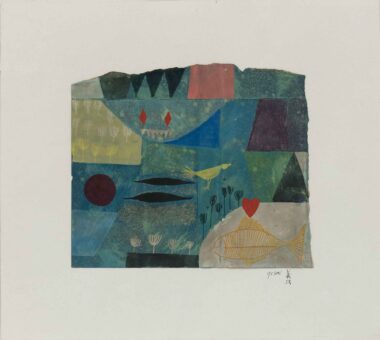OHNE TITEL, Mischtechnik auf Papier, 17 x 20,1 cm Takahashi Yoshi