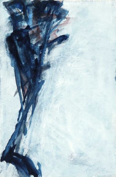, Öl auf Bütten, ca. 76 x 51,5 cm Bischof Peter