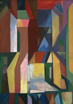 FRIEDRICH ADUATZ, OHNE TITEL - um 1950, Öl auf Leinwand, 71 x 50 cm Aduatz Friedrich