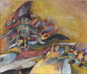 FRIEDRICH DANIELIS, FALL'WEISE - 2012, Eitempera auf Leinwand, 43 x 50,5 cm Danielis Friedrich