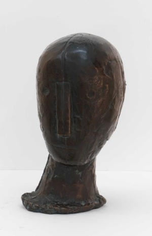 FRITZ WOTRUBA, KOPF - 1953/1954, Bronze, Exemplar: E.A. 0, H 35 cm Wotruba Fritz