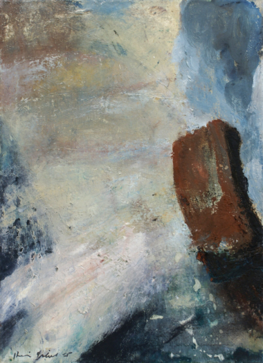 OHNE TITEL - 2004, Öl auf Leinwand, 85 x 62 cm Göbel Heinz