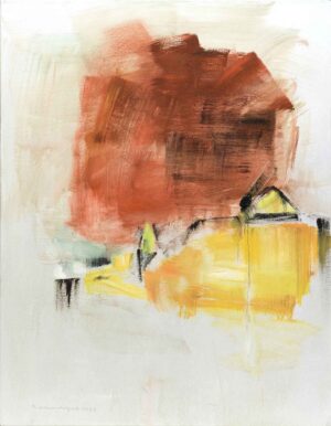 PETER KRAWAGNA, OHNE TITEL - 2023, Öl auf Leinwand, 146,5 x 114 cm Krawagna Peter