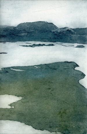 MYVATN, Aquatintaradierung, 30 x 20 cm Pohl Susanne
