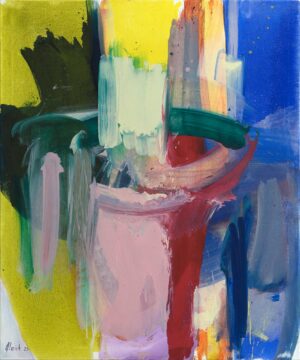 OHNE TITEL - 2023, Öl auf Leinwand, 120 x 100 cm Gleich Joanna