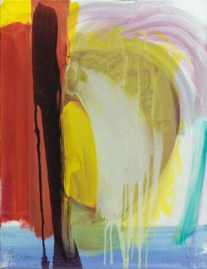 OHNE TITEL - 2024, Öl auf Leinwand, 83 x 64 cm Gleich Joanna