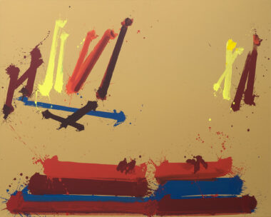 LA BATTAGLIA ROMANA, FIRENZE - 2010, Acryl auf Leinwand, 160 x 200,5 cm Prachensky Markus