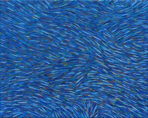 LES JARDINS DE LA VILLA EPHRUSSI DE ROTHSCHILD, SAINT-JEAN-CAP-FERRAT, AM GEBURTSTAG - 2024, Öl auf Leinwand, 40 x 50 cm Strohte Alexander