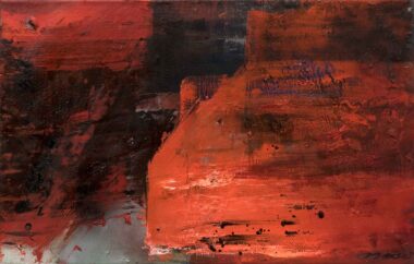 BRAMME - 2024, Öl auf Leinwand, 70 x 110 cm Moser Maria