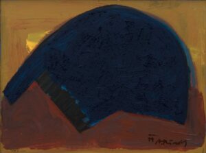 ALOIS RIEDL, OHNE TITEL - 2019, Acryl auf Hartfaserplatte, ca. 58 x 78 cm Riedl Alois