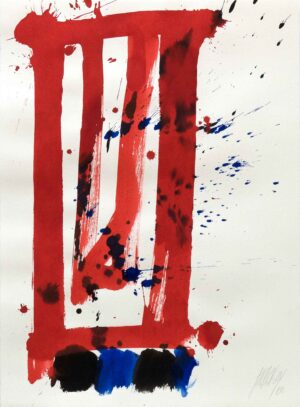 MARKUS PRACHENSKY,HONGKONG RAMBLE - 2000, Tusche auf Bütten, 76,9 x 56,5 cm Prachensky Markus