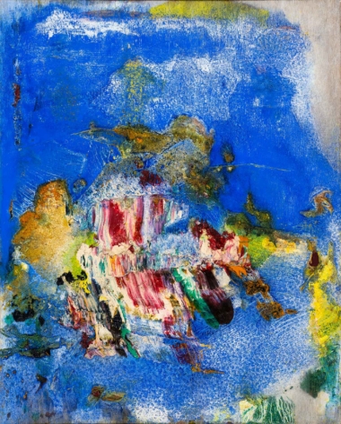 OHNE TITEL, Öl auf Holz, 61,5 x 50,5 cm, WVZ A0491 Mairwöger Gottfried