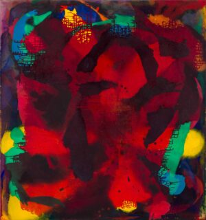 OHNE TITEL, Öl auf Leinen, 159 x 150 cm, WVZ A0675 Mairwöger Gottfried
