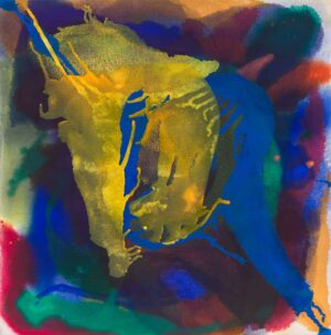 OHNE TITEL, Öl auf Leinen, 98 x 98 cm, WVZ A0634 Mairwöger Gottfried