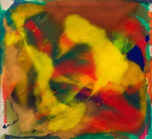 OHNE TITEL, Öl auf Leinen, 99 x 109 cm, WVZ A0198 Mairwöger Gottfried