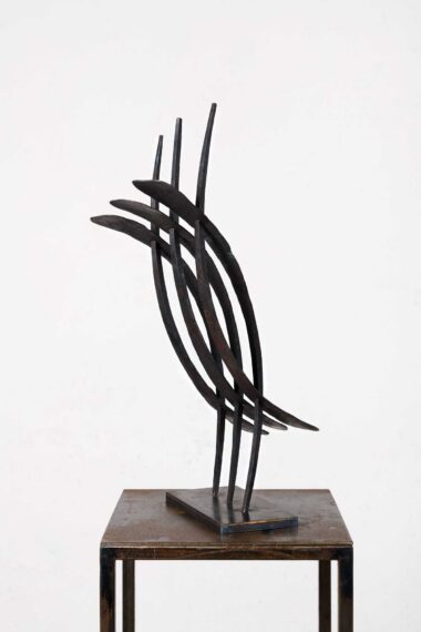 DREI-KLANG GROSS - 2021, Eisen geschmiedet (Unikat), 102 x 34 x 45 cm, Foto © Norbert Artner Kutschera Gabriele