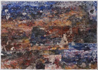 KRAJINA - 2020, Mischtechnik auf Leinwand, 50 x 70 cm, L2644, Foto © Ferdinand Neumüller Oman Valentin