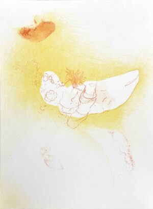 ZWISCHENZEIT - 2024, Lithographie, Auflage 17+3, 38 x 28 cm Gruber Erich