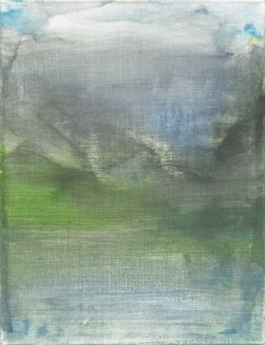 GOSAUSEE - 2008, Eitempera auf Leinwand, 65 x 50 cm Swoboda Helmut