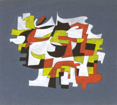 OHNE TITEL - 1954, Tusche, Aquarell auf Papier, 29,7 x 33 cm Bauer Victor
