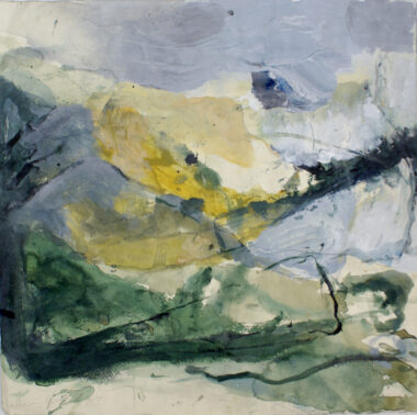 OHNE TITEL - 2003, Gouache auf Bütten, 50 x 50,5 cm Göbel Heinz