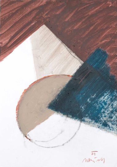 OHNE TITEL - 2021, Mischtechnik auf Papier, 59,4 x 42,1 cm Riedl Alois