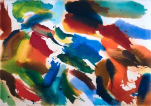 WOLFGANG HOLLEGHA, OHNE TITEL - 1992, Öl auf Leinwand, 144 x 205 cm Hollegha Wolfgang