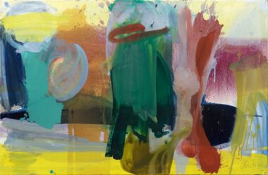 OHNE TITEL - 2025, Öl auf Leinwand, 85 x 130 cm Gleich Joanna