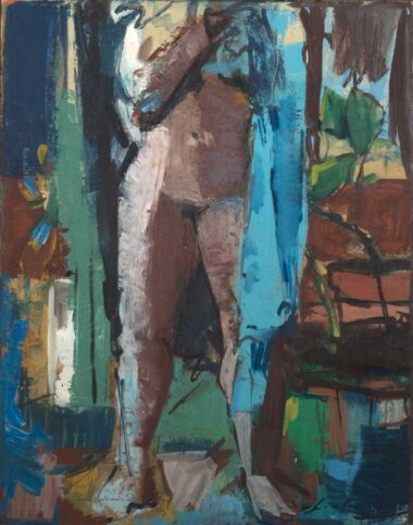 AKT - 2000, Öl auf Leinwand, 75 x 59 cm Gradischnig Ernst