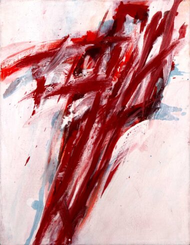 OHNE TITEL - 2012, Öl auf Leinwand, 62 x 48 cm Bischof Peter